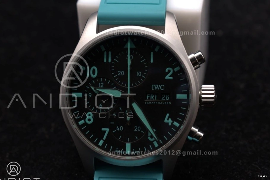 IW388106 1:1  IWC FORMULA Mercedes-AMG TEAM Factory TW Petronas Best ONE Green Chronograph  2023 0520